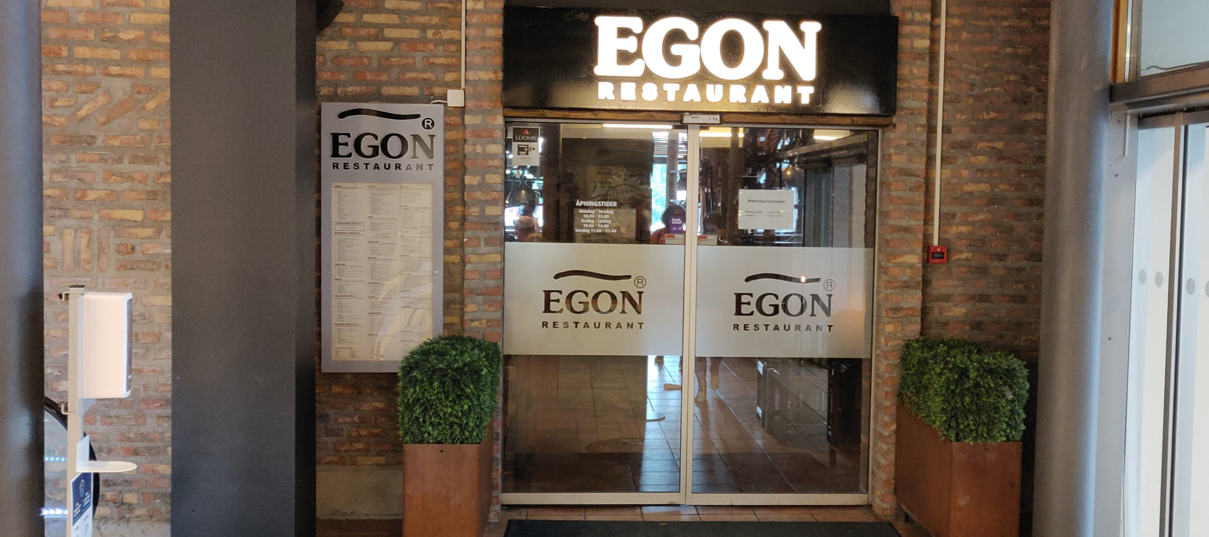 Egon Restaurant - inngang Jessheim Storsenter